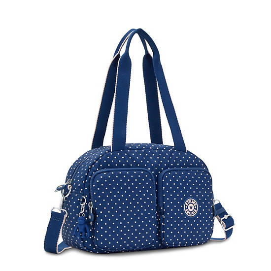 Sacs À Bandoulière Kipling Cool Defea Classiche Printed Bleu | FR 1826KO